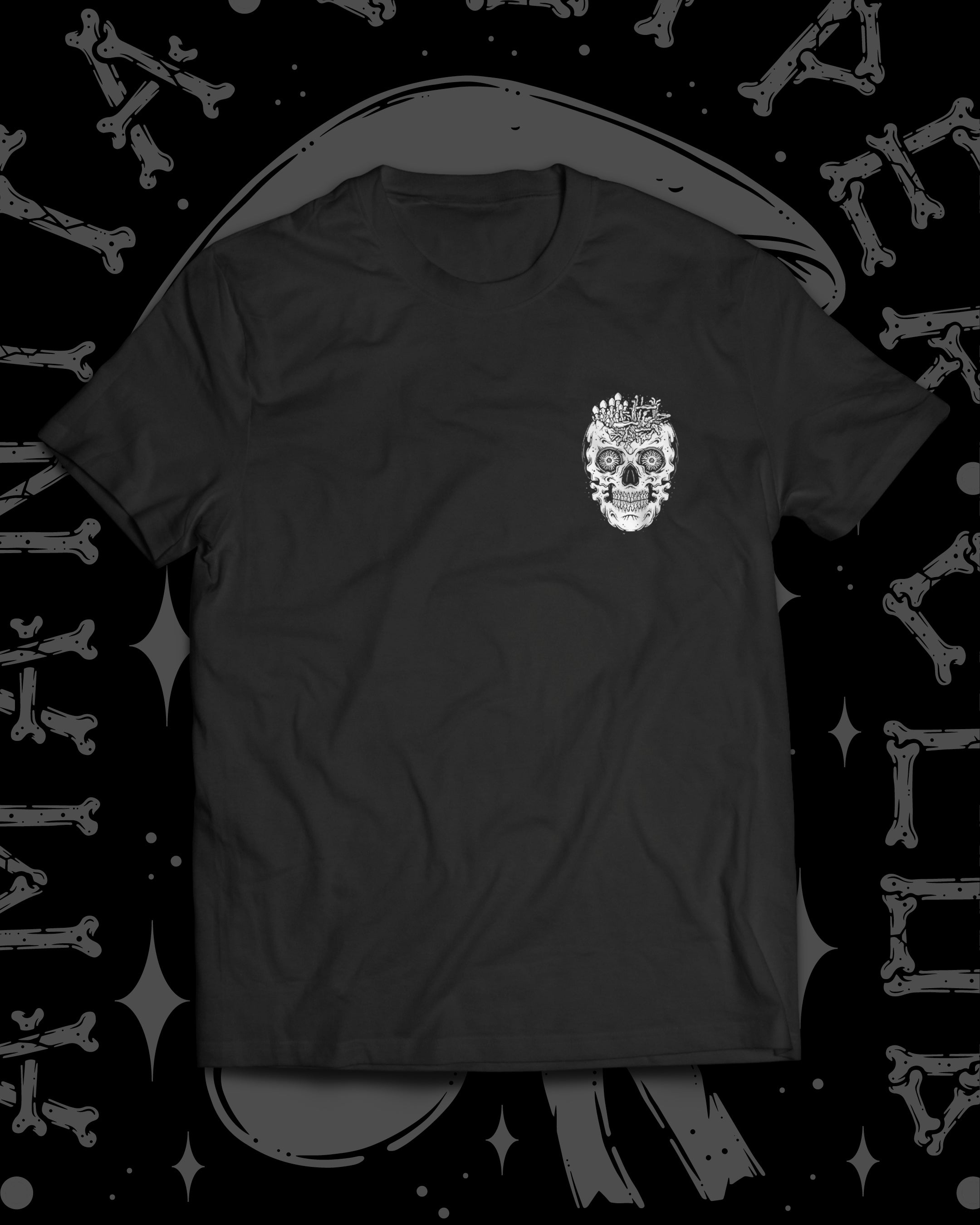 Amanita Supper Club T-Shirt (Black)