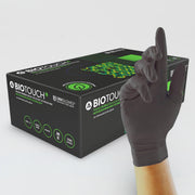 Advanced BioTouch Black Biodegradable Gloves (Box of 100)