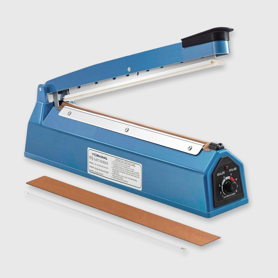*VERBESSERT* Impulse Bag Sealer FS-300 zum Versiegeln Ihrer Pilzbeutel