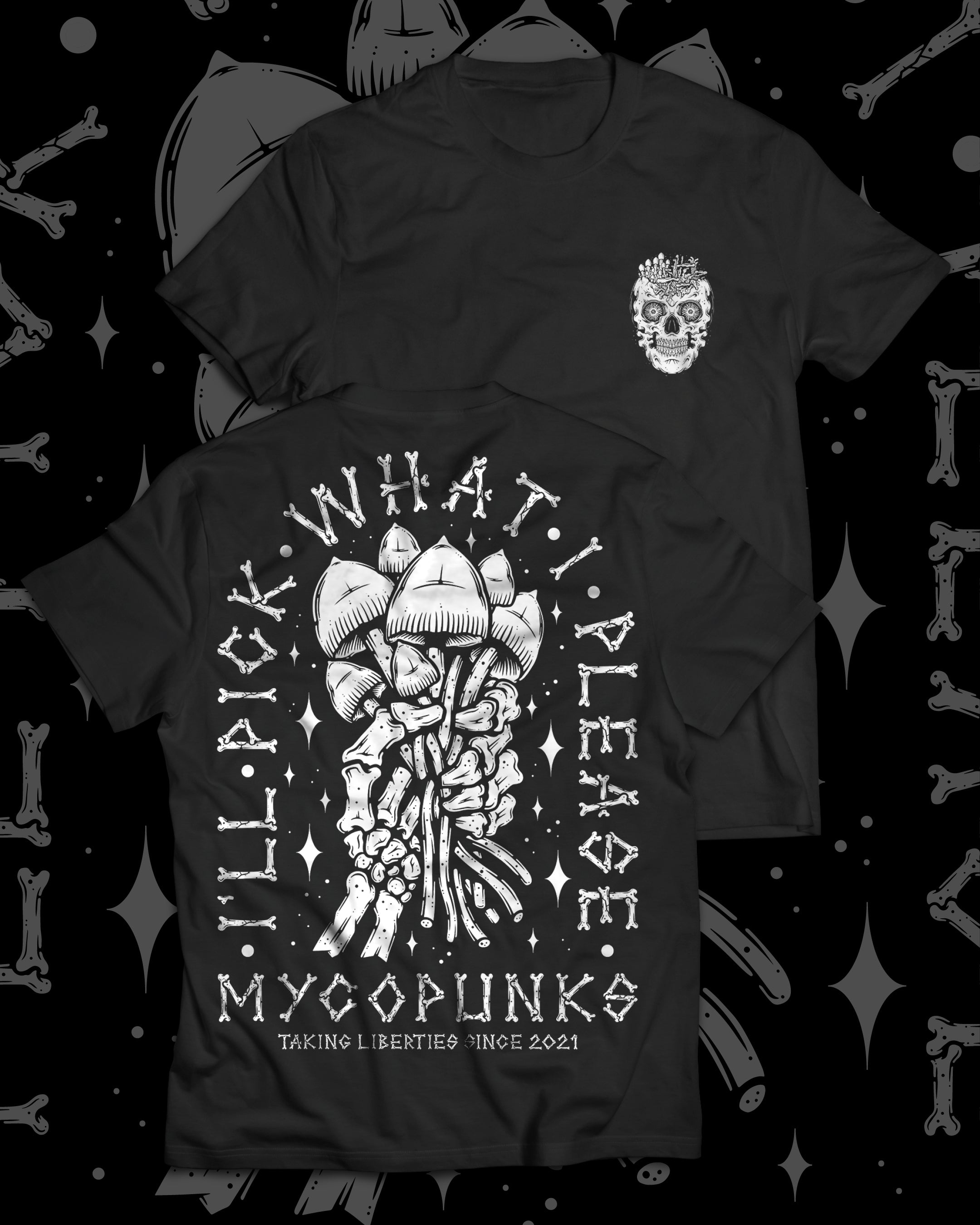 Taking Liberties, I'll pick what I please T-Shirt (Black)